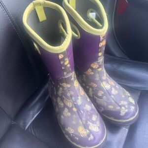 Bogs boots Sloth Print boots girls size 6